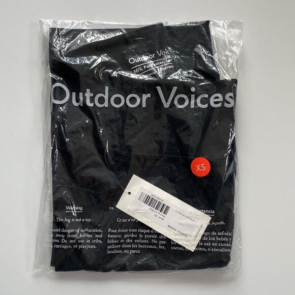 Outdoor Voices Warmup 10" Short Black Size XS - Picture 2 of 5
